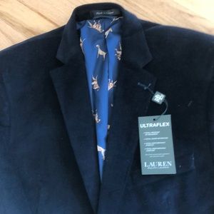Ralph Lauren navy chord jacket